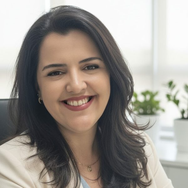 Silvana Bolina em seu espaço de atendimento